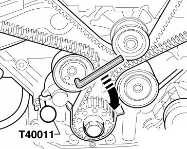 Wechsel des Zahnriemens und des Einspritzpumpenriemens beim Audi A6 2.5 TDI V6