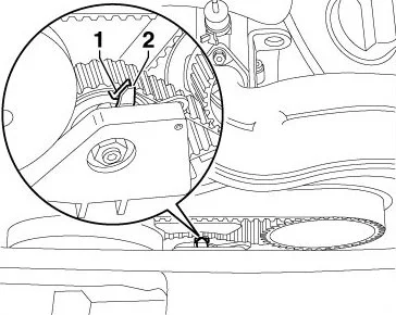 Wechsel des Zahnriemens und des Einspritzpumpenriemens beim Audi A6 2.5 TDI V6