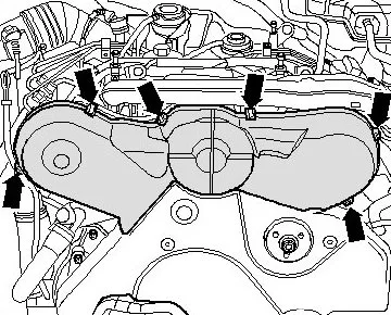 Wechsel des Zahnriemens und des Einspritzpumpenriemens beim Audi A6 2.5 TDI V6