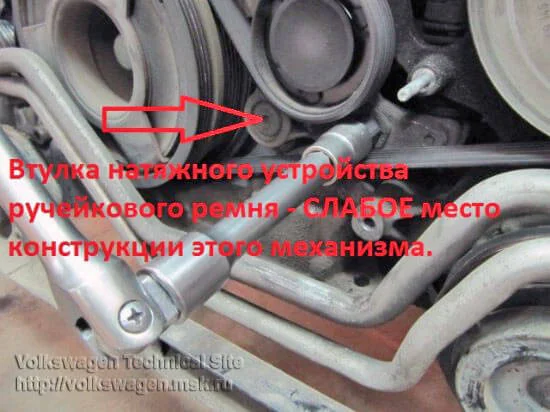 Wechsel des Zahnriemens und des Einspritzpumpenriemens beim Audi A6 2.5 TDI V6