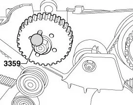 Wechsel des Zahnriemens und des Einspritzpumpenriemens beim Audi A6 2.5 TDI V6