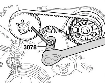 Wechsel des Zahnriemens und des Einspritzpumpenriemens beim Audi A6 2.5 TDI V6