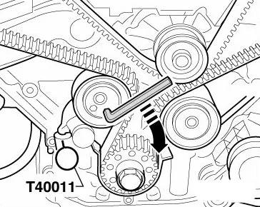 Wechsel des Zahnriemens und des Einspritzpumpenriemens beim Audi A6 2.5 TDI V6