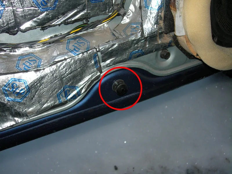 Agrafe restée bloquée