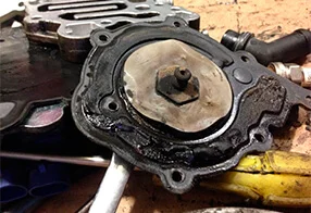 Membrane de vapodétendeur défectueuse Membrane de réducteur endommagée