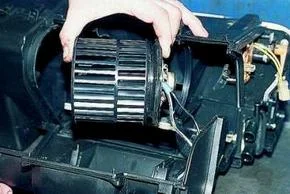 ventilateur pulseur d'air chauffage