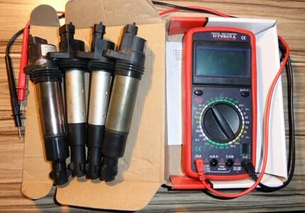 Vérification de la bobine d'allumage