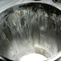 Oberfläche eines verschlissenen Zylinders